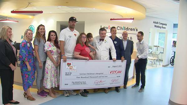 Greg Olsen donates $125K to Levine Children’s HEARTest Yard Program
