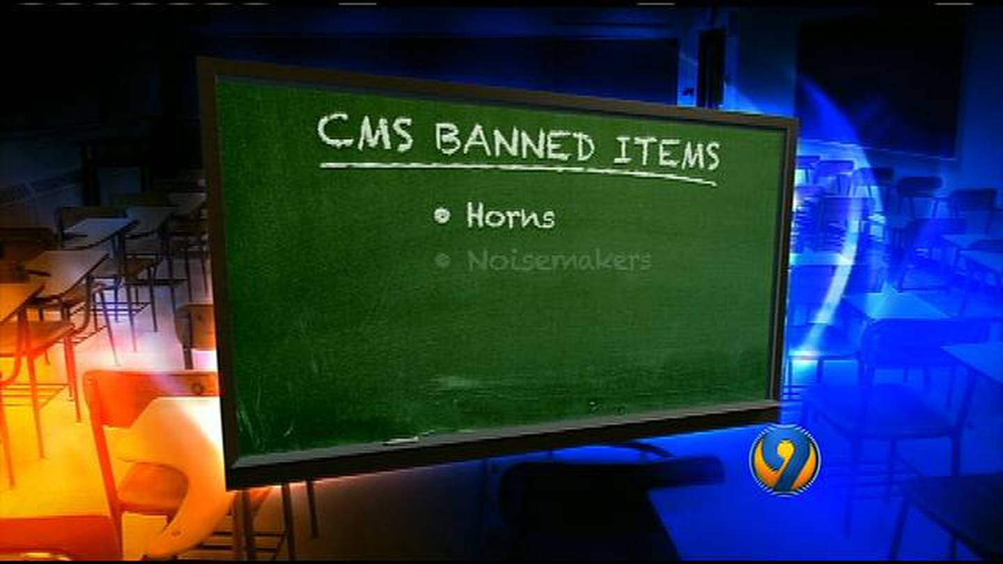 CMS Graduation Schedule and Restricted Items WSOC TV