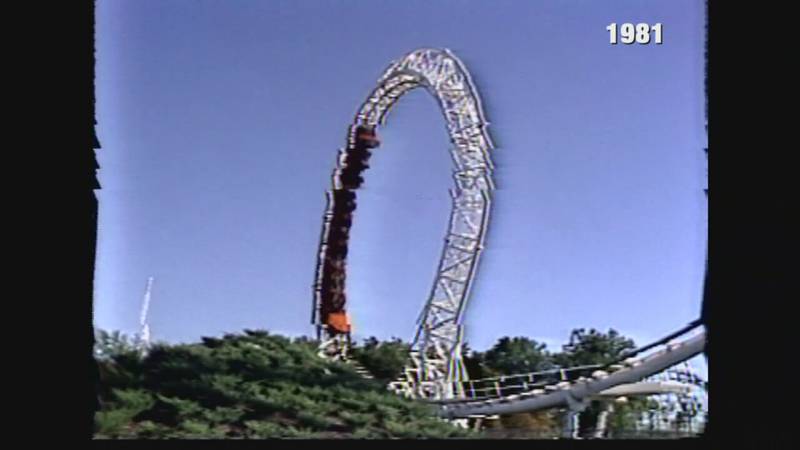 After opening in 1977, White Lightnin' quickly became a fan favorite. This innovative coaster would catapult riders from 0-53 mph in just 180-feet. It was closed in 1987.