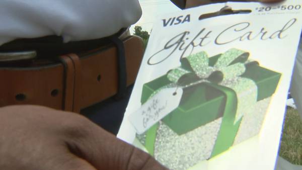 Stores pull prepaid cards after off-duty officer in Gastonia finds defect