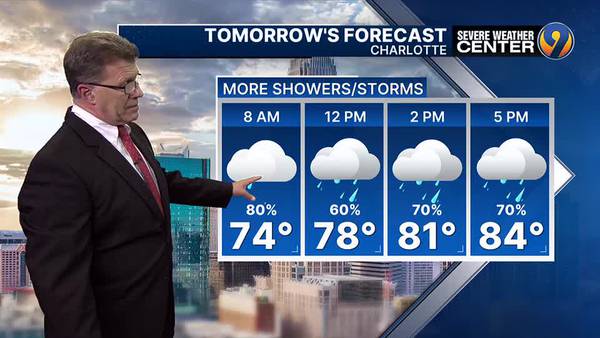 FORECAST: Scattered to numerous thunderstorms to develop across area