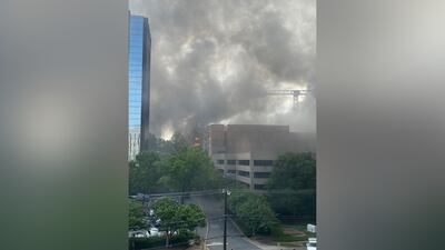 WATCH: Massive fire near SouthPark Mall