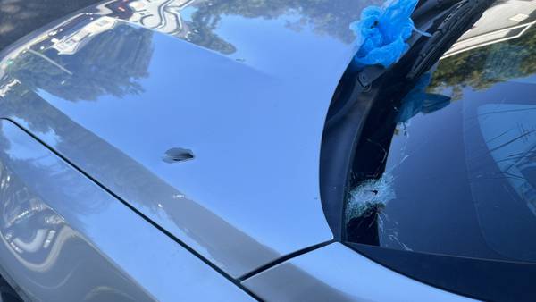 ‘I could be dead right now’: Car randomly shot into on Brookshire Boulevard