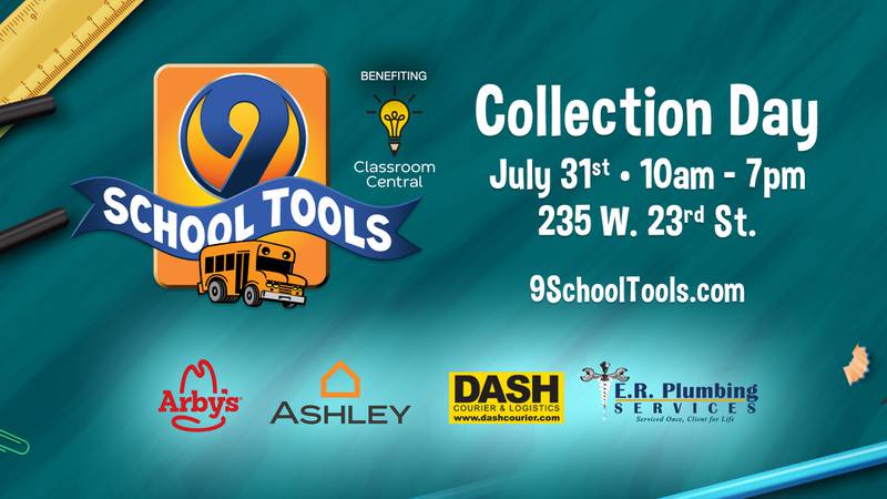 9 School Tools Collection Day: Help a student in need