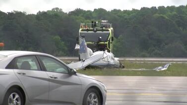 Medical plane crashes at NC airport, officials say