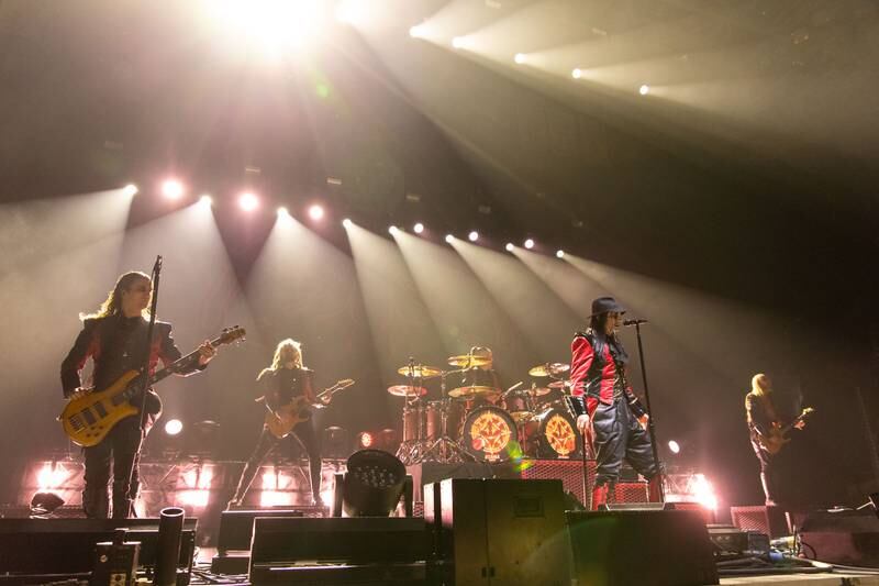 Avatar performs at the Greensboro Coliseum on Nov. 21, 2023.