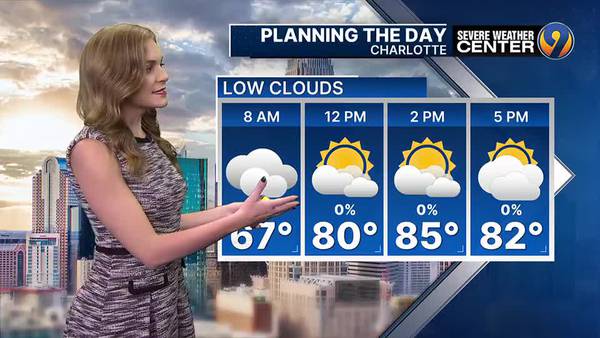 FORECAST: Heavy, isolated storms expected this evening