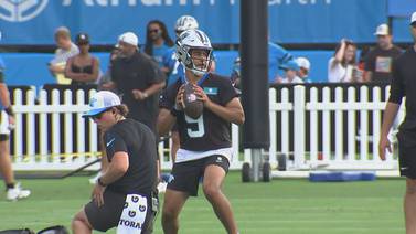 Panthers get back to work at training camp