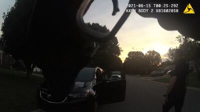 CMPD body cam video shows officers mistakenly handcuff CMS teacher at gunpoint