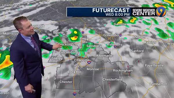 Tuesday evening's forecast with Chief Meteorologist John Ahrens