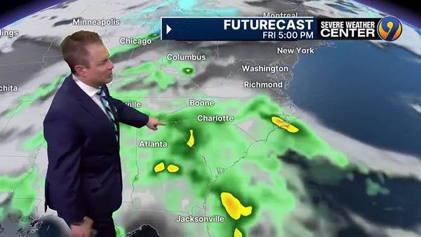 FORECAST: Expect another nice day before rain arrives Friday