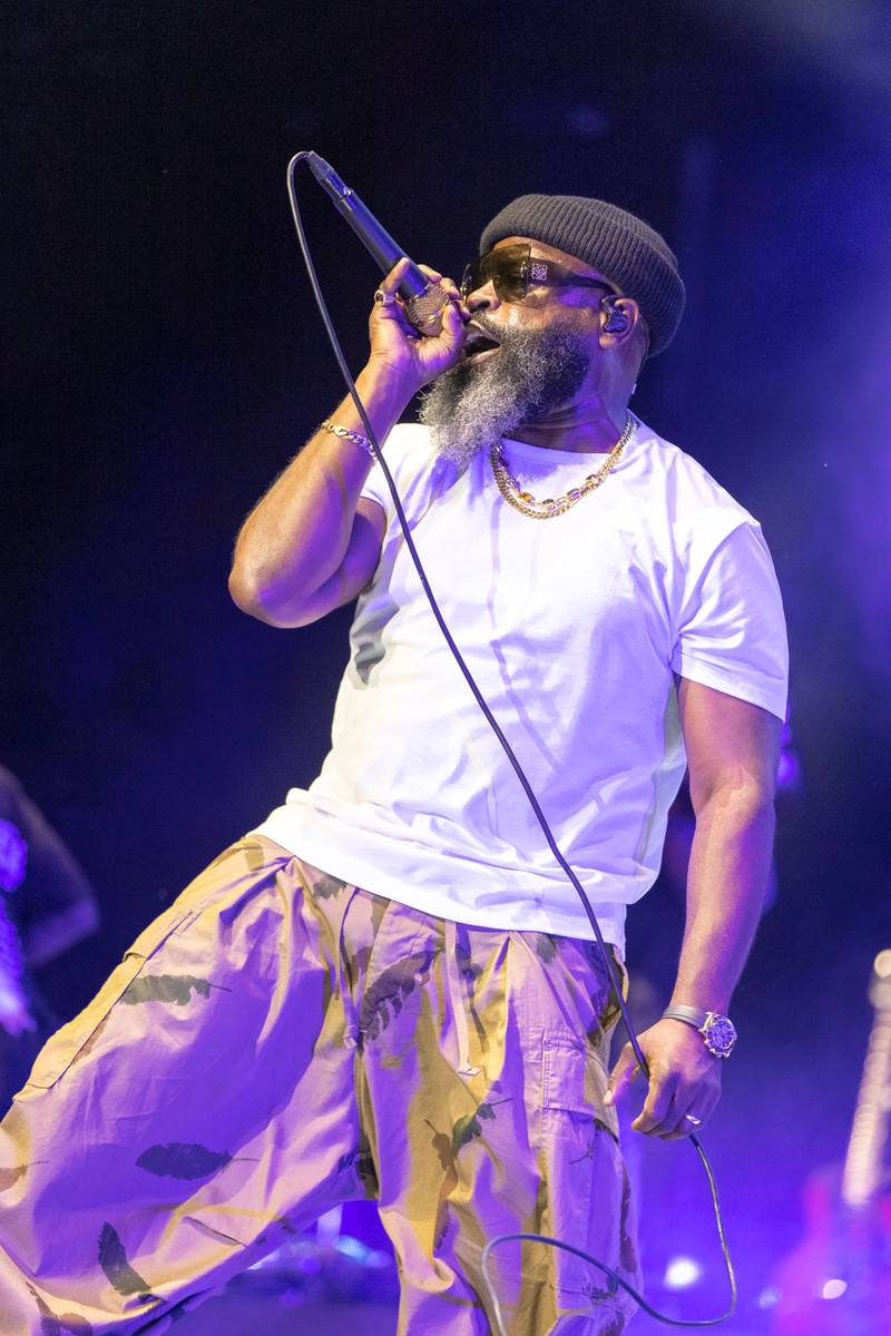 The Roots perform during The F.O.R.C.E. (Frequencies of Real Creative Energy) Live Tour at the Spectrum Center in Charlotte. Sept. 9, 2023.