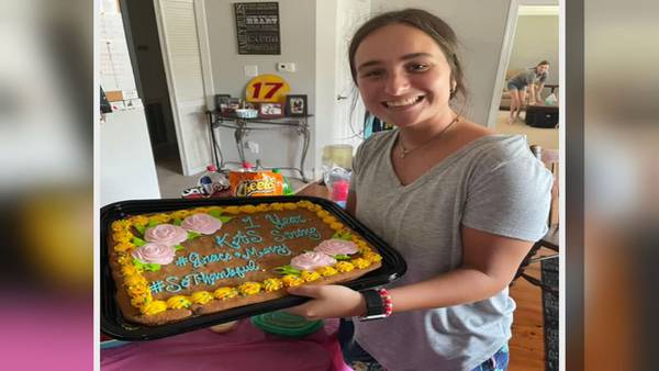 ‘Grateful for everything’: Teen fueled by faith one year after collapsing during softball game