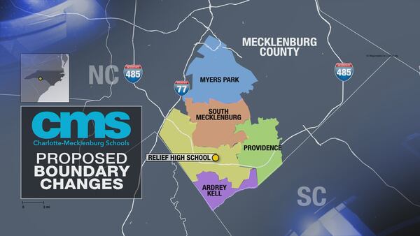 Vote scheduled over boundaries of crowded south Charlotte high schools