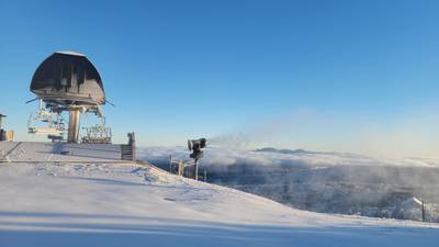 PHOTOS: Snowmaking fires up at Beech Mountain Ski Resort 
