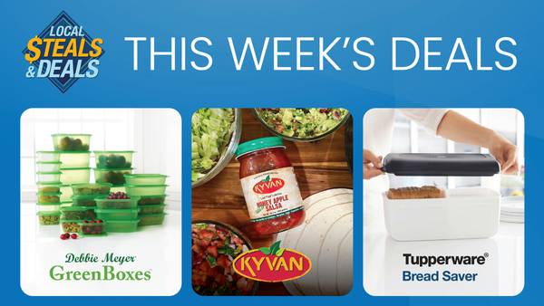 Local Steals & Deals: In the kitchen with Tupperware, Debbie Meyer, and Mad Hungry