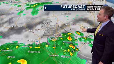 FORECAST: Work week to end with showers