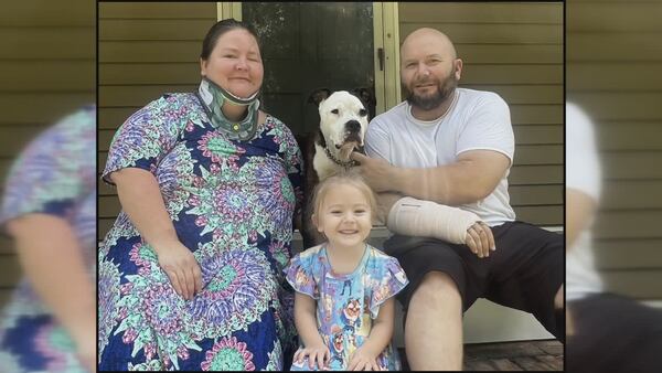 SC family reunites with dog after getting separated in serious crash on I-77