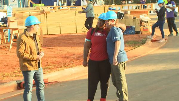 ‘So excited’: Woman expresses gratitude to Habitat for Humanity for new home 