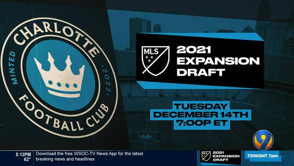 Charlotte FC to add 5 players to roster in MLS Draft