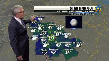 FORECAST: Cloudy start, but sunshine peeks through by afternoon