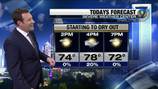 FORECAST: Early rain showers will give way to sunny afternoon 