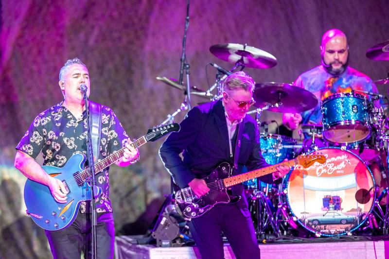 Barenaked Ladies perform on the Last Summer on Earth tour at Charlotte Metro Credit Union Amphitheatre. June 5, 2022.