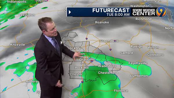 FORECAST: Showers expected as we climb out of frigid temperatures