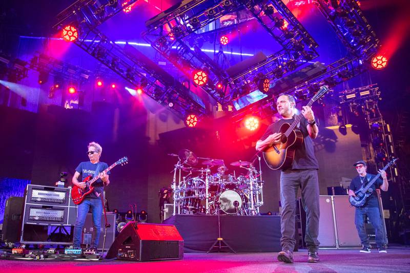 The Dave Matthews Band played in front of a packed crowd at PNC Music Pavilion in Charlotte on Friday, May 20, 2022.