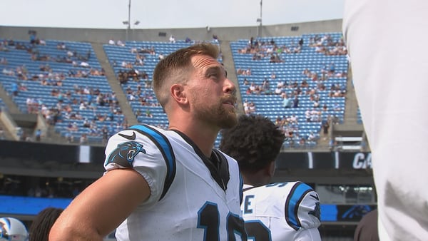 Panthers WR Adam Thielen to miss at least 4 weeks with hamstring injury