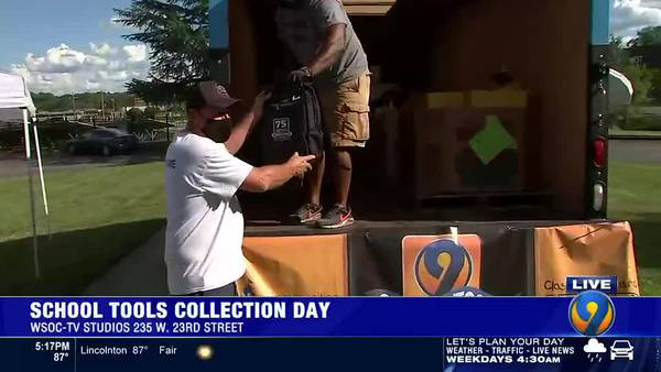 9 School Tools Collection Day Cutin 2 on Eyewitness News at 5PM