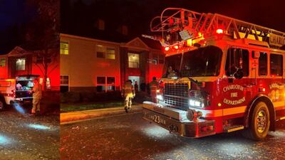 Man dies in east Charlotte apartment fire caused by careless smoking, CFD says