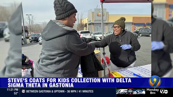 Gastonia Alumnae Chapter of Delta Sigma Theta Sorority hosts Steve’s Coats Collection Day