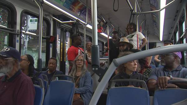 Activists, local leaders, ride on CATS buses speaking with residents about necessary safety changes