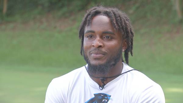 Panthers safety draws strength from childhood experience to help family