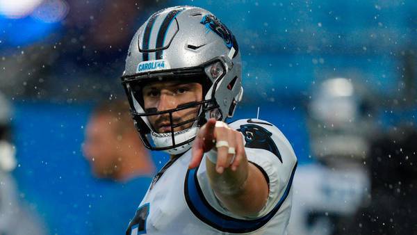 Mayfield shines in his first start; Panthers riddled with injuries in win over Bills, 21-0