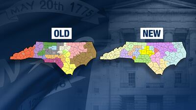 EXPLAINER: What do NC’s redrawn congressional districts mean for you?