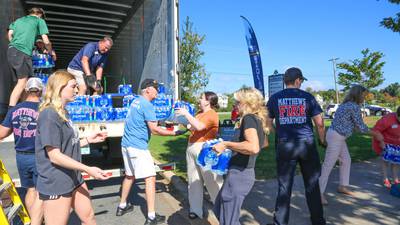 PHOTOS: Matthews United Methodist collection hub 