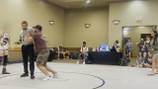 Parent seen on video pushing down referee at  youth wrestling tournament