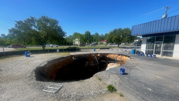 Town addresses sinkhole formed over coal ash fill in Mooresville