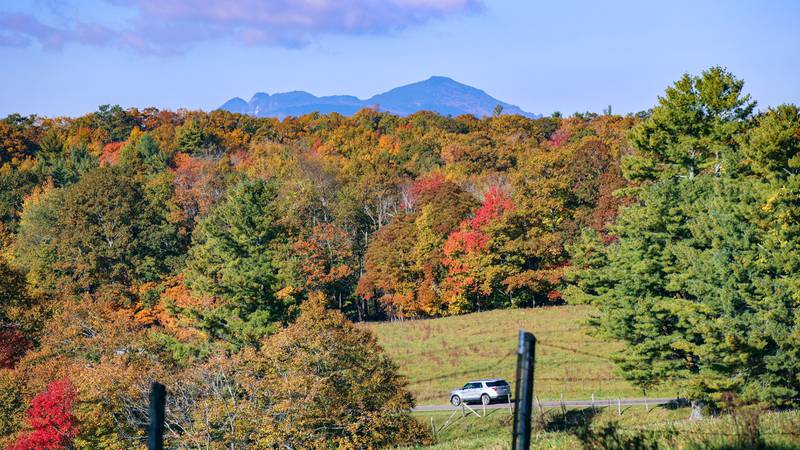 Oct. 10, 2022: This photo was taken from the Blue Ridge Parkway at Green Hill Road in Blowing Rock.