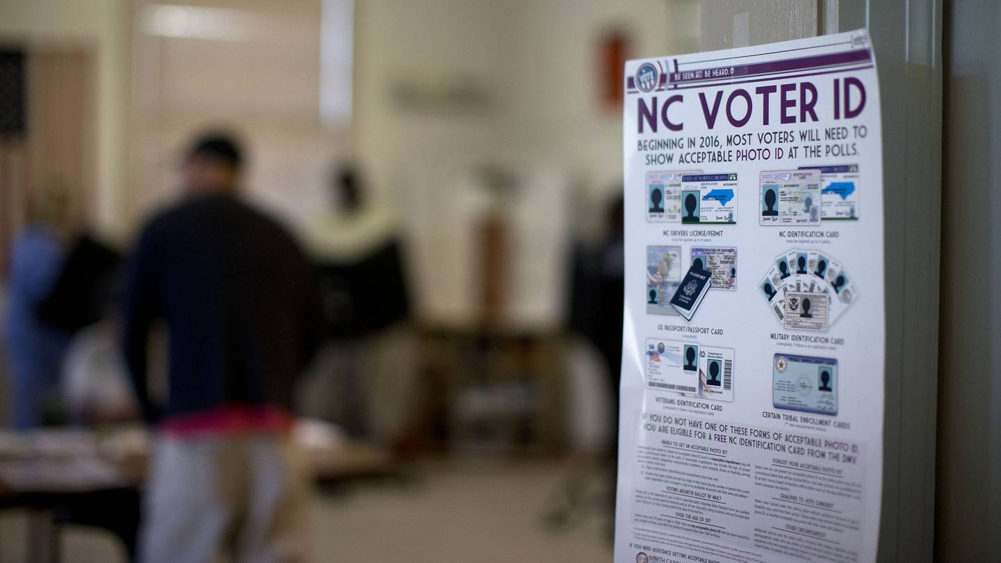 N. Carolina voter ID still void after Supreme Court ruling