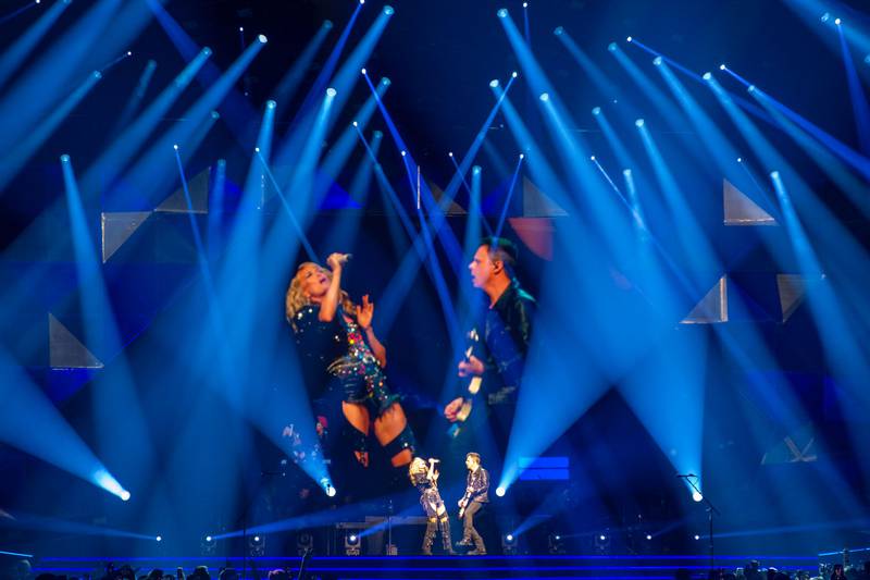 Country music star Carrie Underwood brought her ‎Denim & Rhinestones Tour to Charlotte’s Spectrum Center on Feb. 8, 2023. Jimmie Allen opened the show.