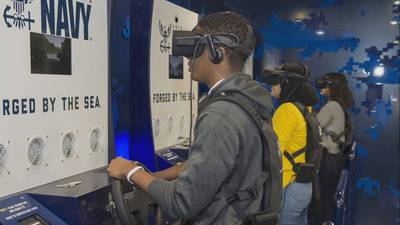 Concord students experience what it’s like to be a Navy SEAL through VR