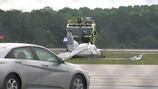 2 hurt after medical plane crashes at NC airport, officials say