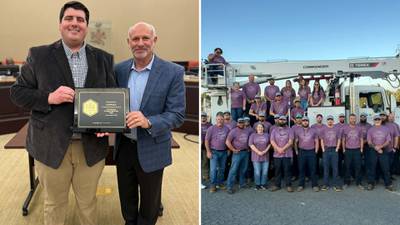 City of Albemarle recognized for future-focused utility plan, career program with community college