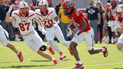 PHOTOS: N.C. State, Armstrong rebound strong in 45-7 win over outmatched VMI