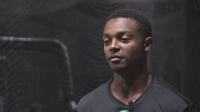 ‘Help give back’: Top high school outfielder adds diversity through baseball clinic