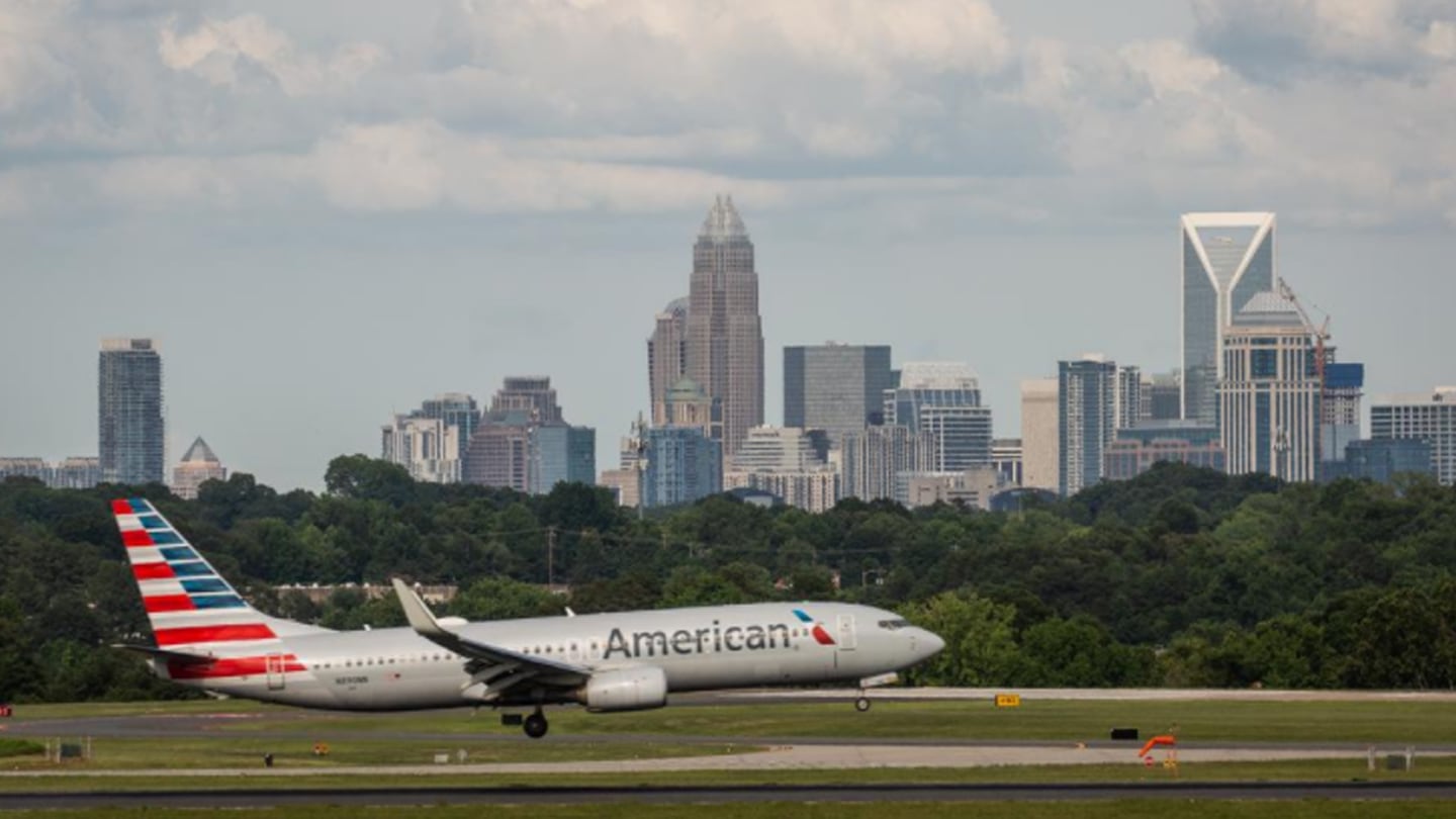 Is Charlotte a busy airport?