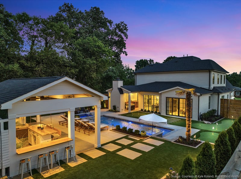 10) 1300 block of Ashcraft Lane: $ 2.8 million
Square footage: 4,315
Bedrooms: Four
Bathrooms: Four full and one half
Built: 2022
Lot size: 0.34 acres
Location: Ashbrook-Clawson Village in Charlotte